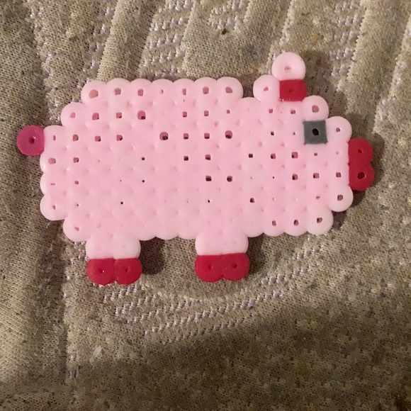 Beaded pig - Picture 2 of 2